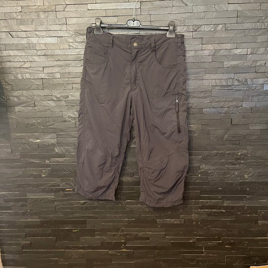 Kurze Hose von Salewa (L /XL Herren) technische Shorts dunkelgrau