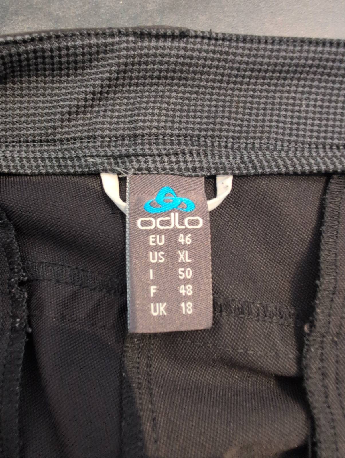 Leichte Softshell Hose von Odlo (XL : 46 Damen) Stretch schwarz