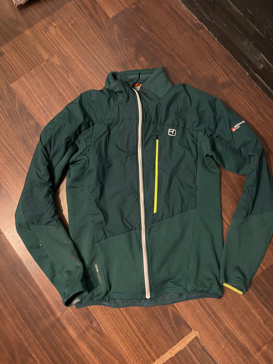 Ortovox Hybrid Jacke Merino inside (M Herren) grün