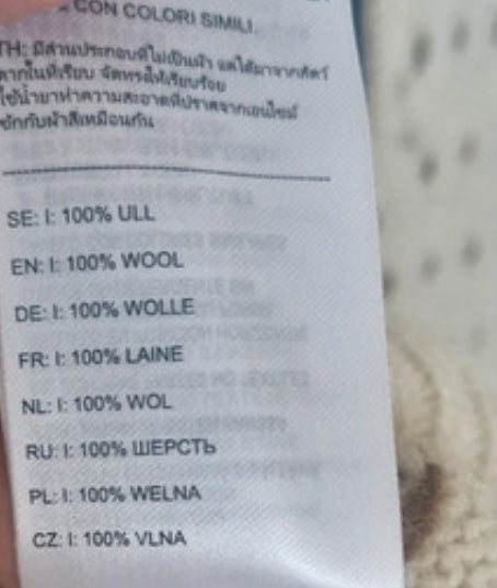 Strick Pullover Fjällräven pure Wolle (M Damen ) weiß blau