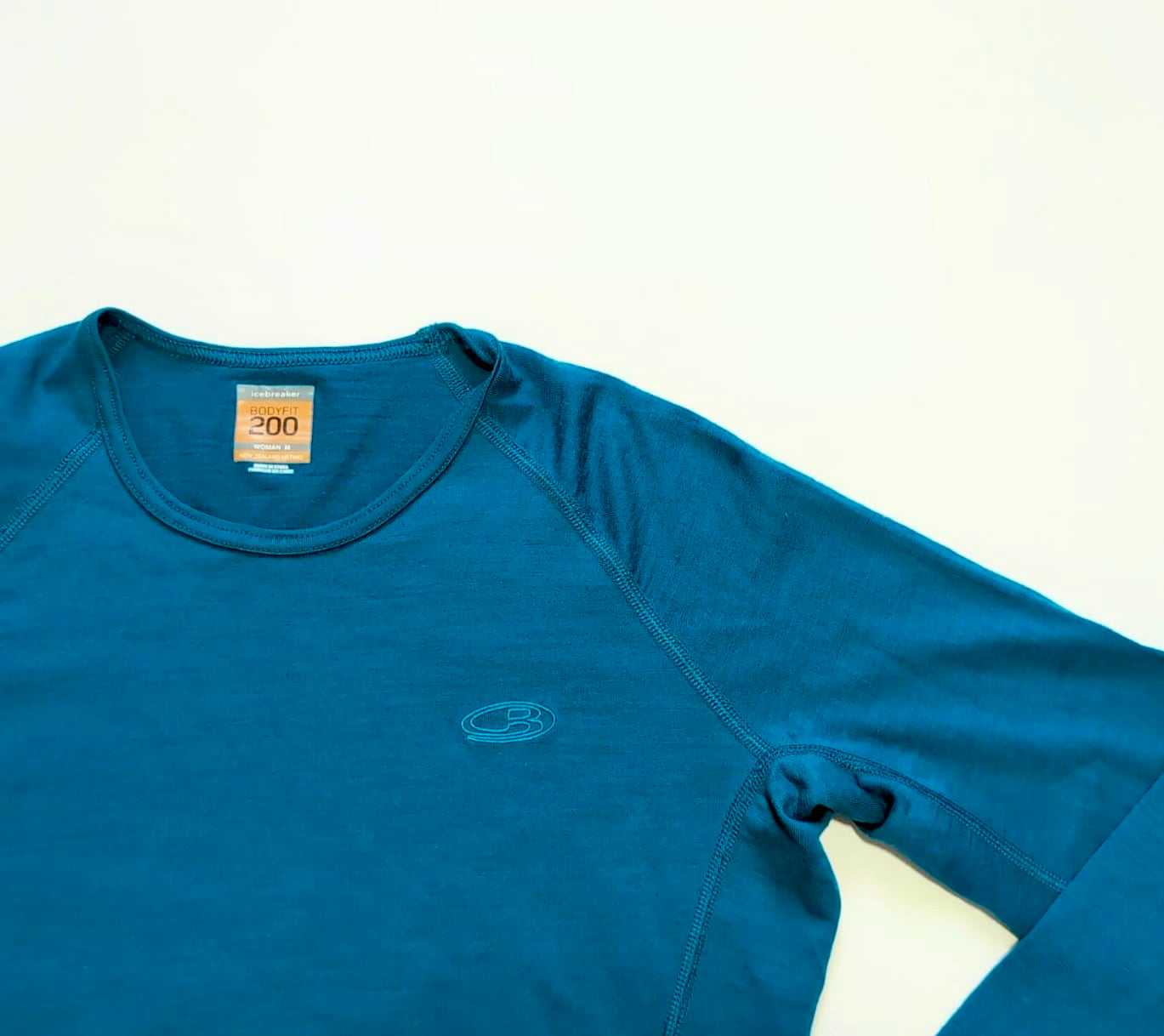 Merino Longsleeve Icebreaker (M Damen) 200 Baselayer türkis blau
