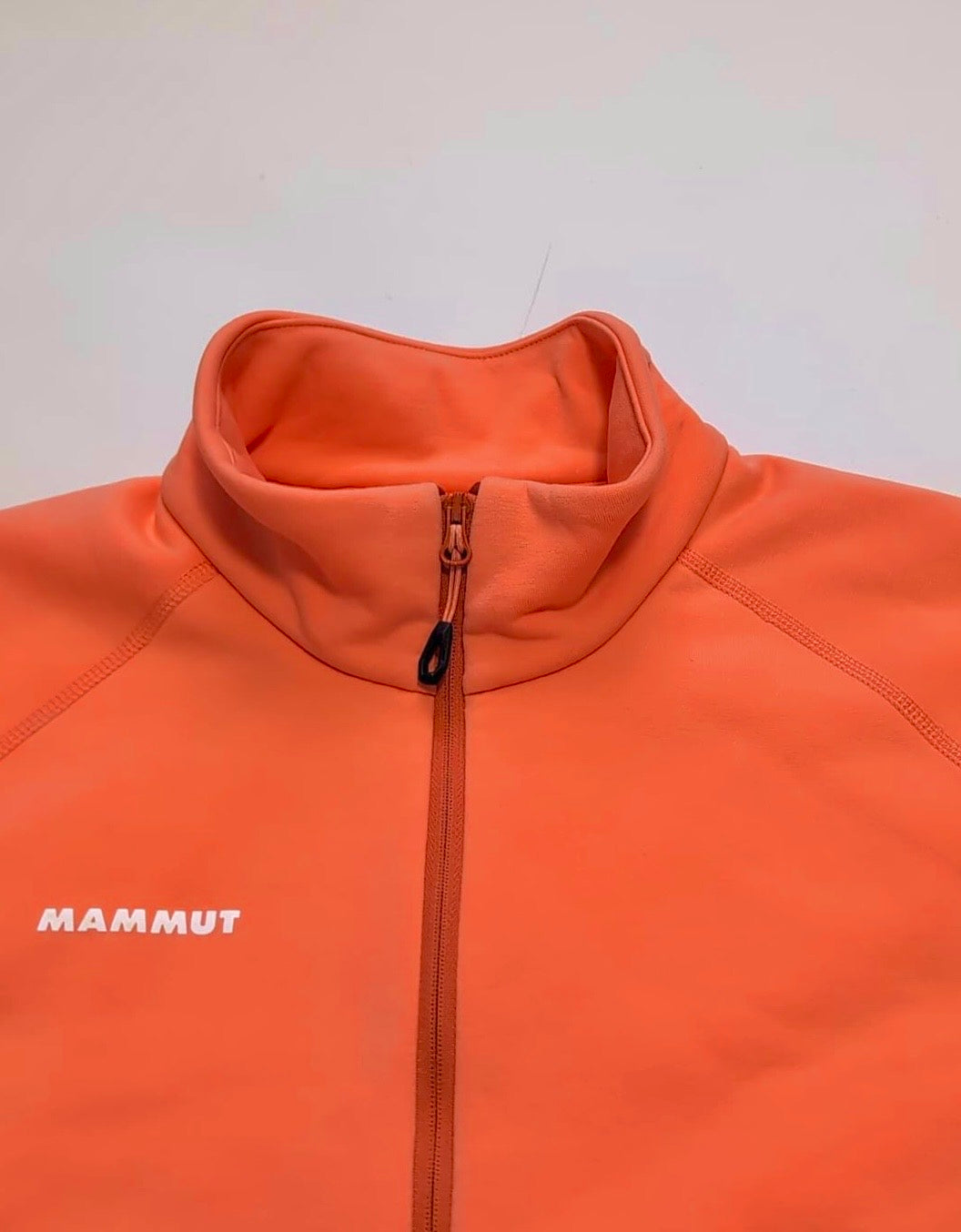 Fleece Zipper Jacke von Mammut (XL Damen /M Herren) Pfirsich - wanderlich.com