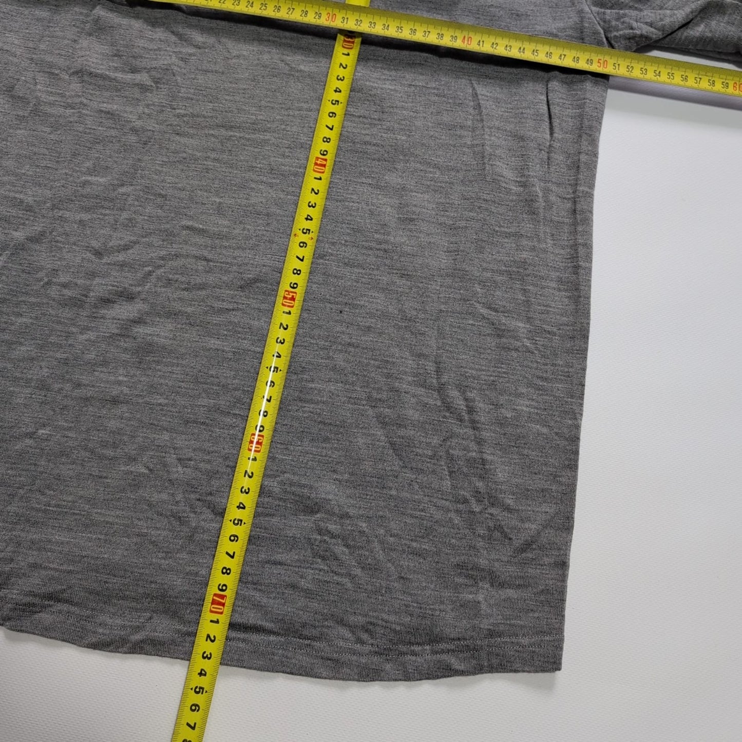 Longsleeve von Icebreaker Merino 260 (L Herren) grau gestreift