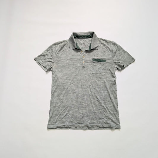 Polo Shirt von Icebreaker Merino (S Herren) T-Shirt grün