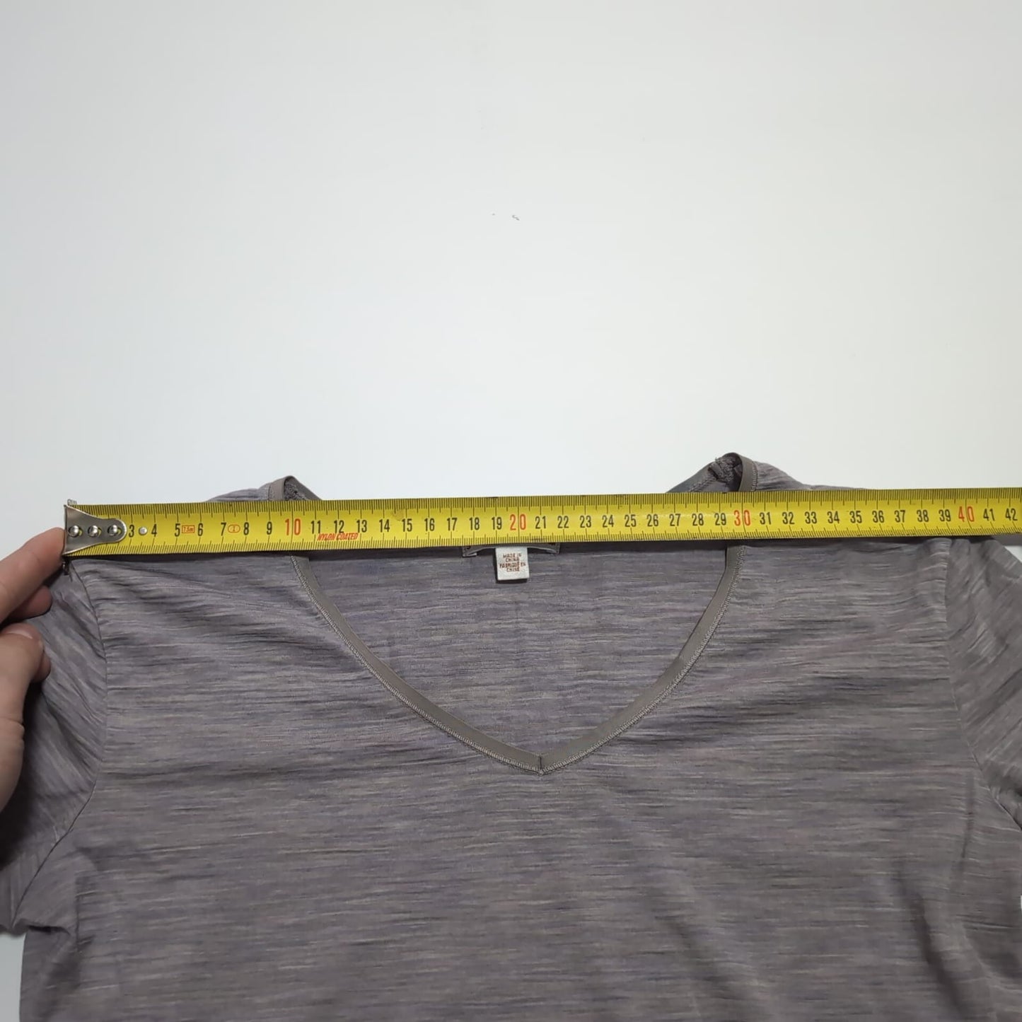 Langarm Shirt Icebreaker (S Damen) Merino 180 Longsleeve grau