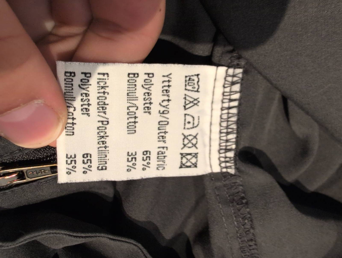 Fjällräven Barents Hose (M /48 Herren) Anthrazit schwarz