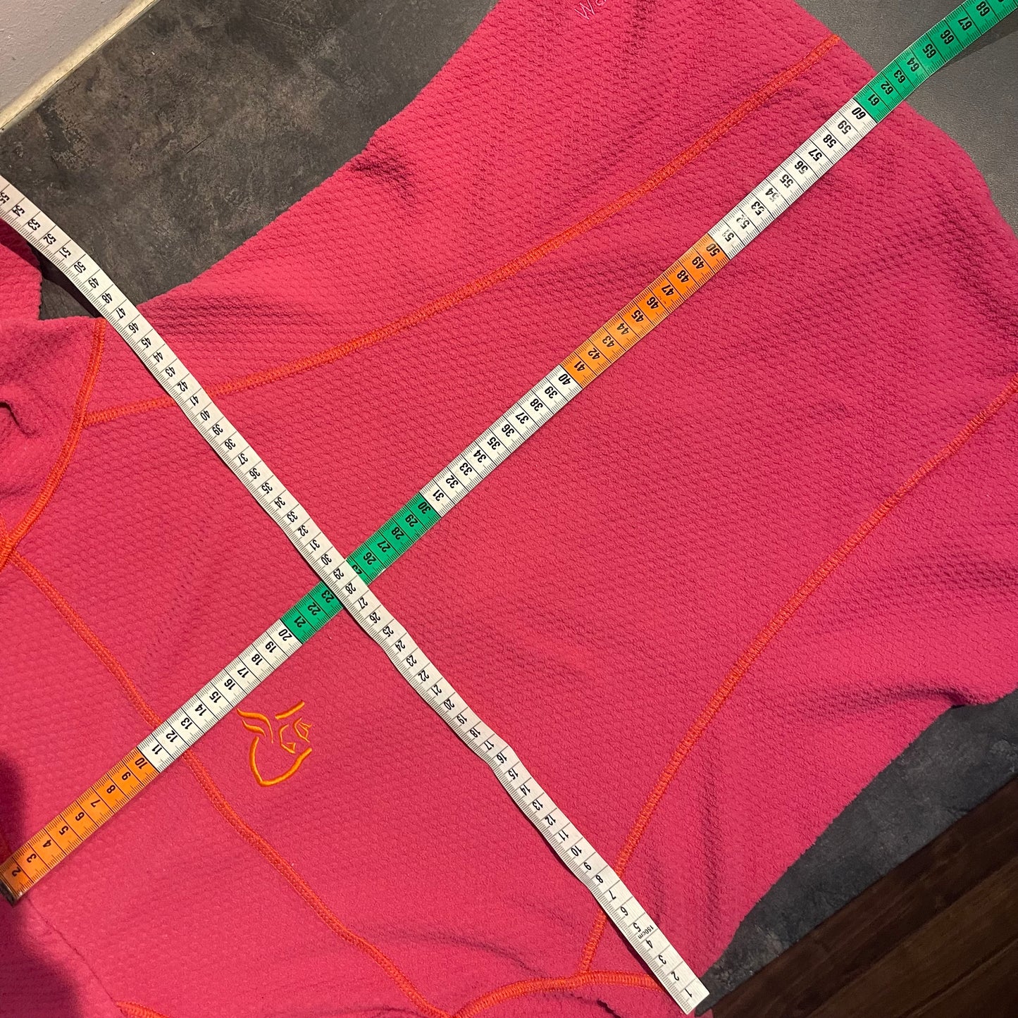 Fleece Jacke von Norrøna (M Damen) Zip Shirt Warm1 pink