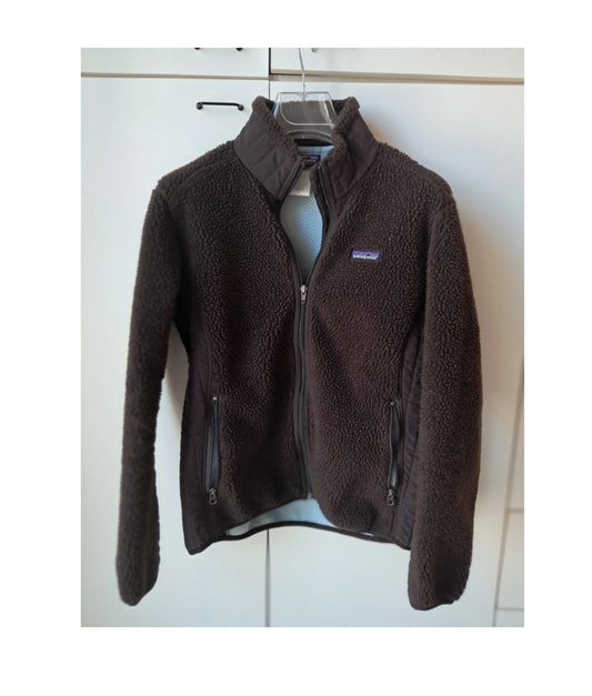 Teddy Jacke von Patagonia M Pile Fleece braun