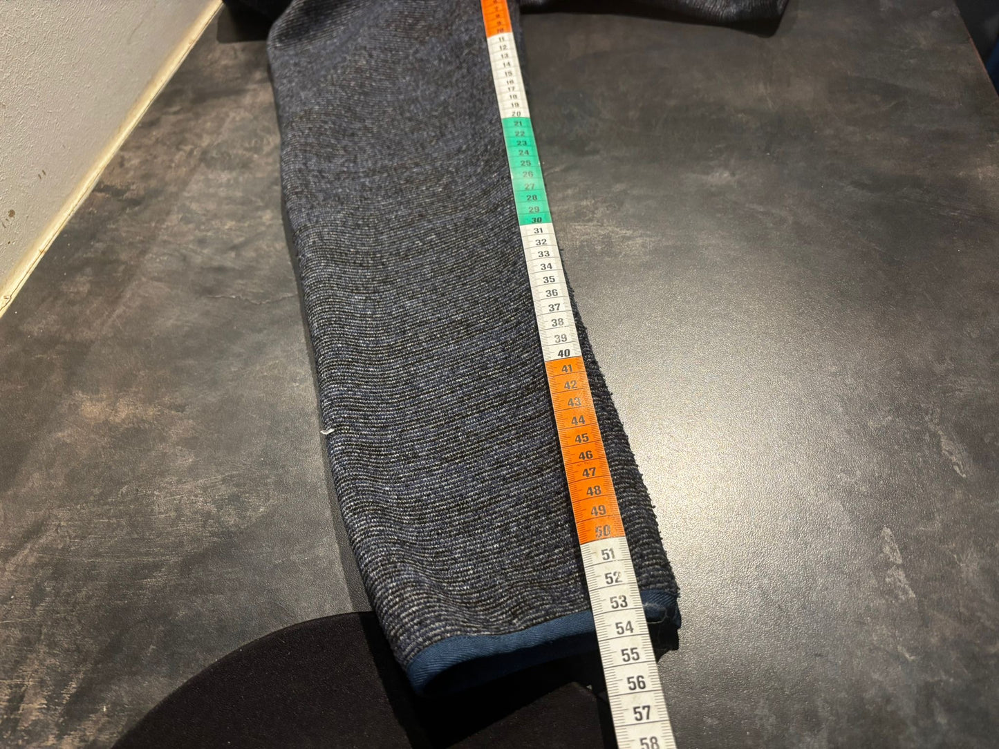 Strickoptik Fleece Jacke von Vaude ( Herren XL) grau