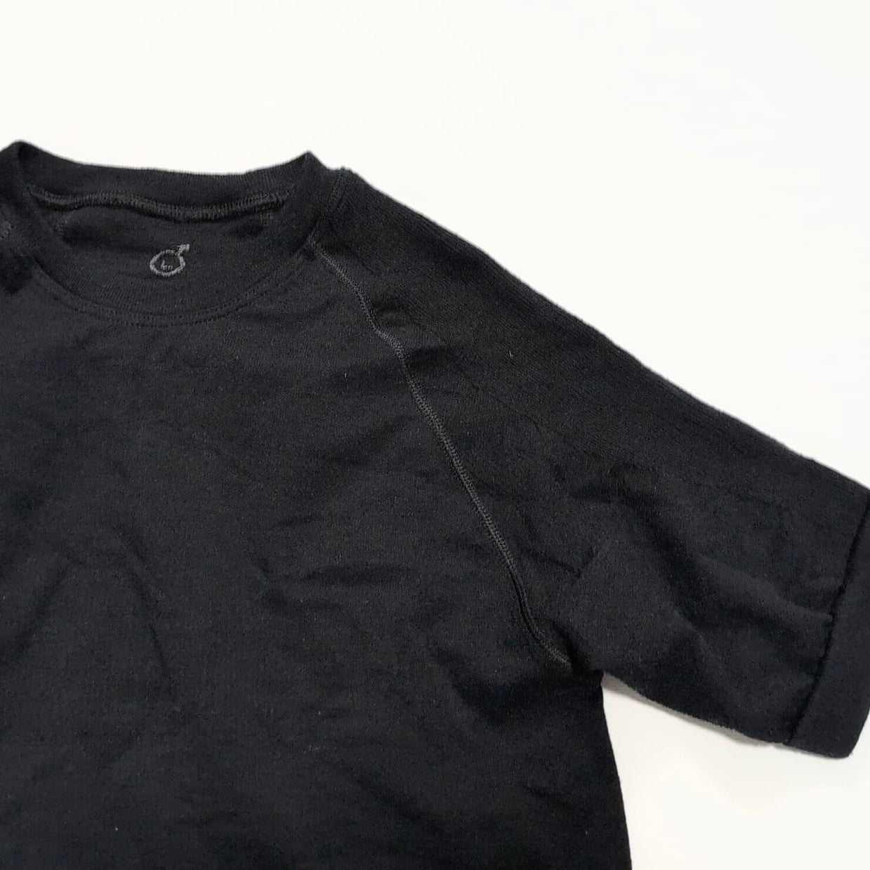 Merino Kompression Shirt von Ortovox (L Herren) Baselayer schwarz