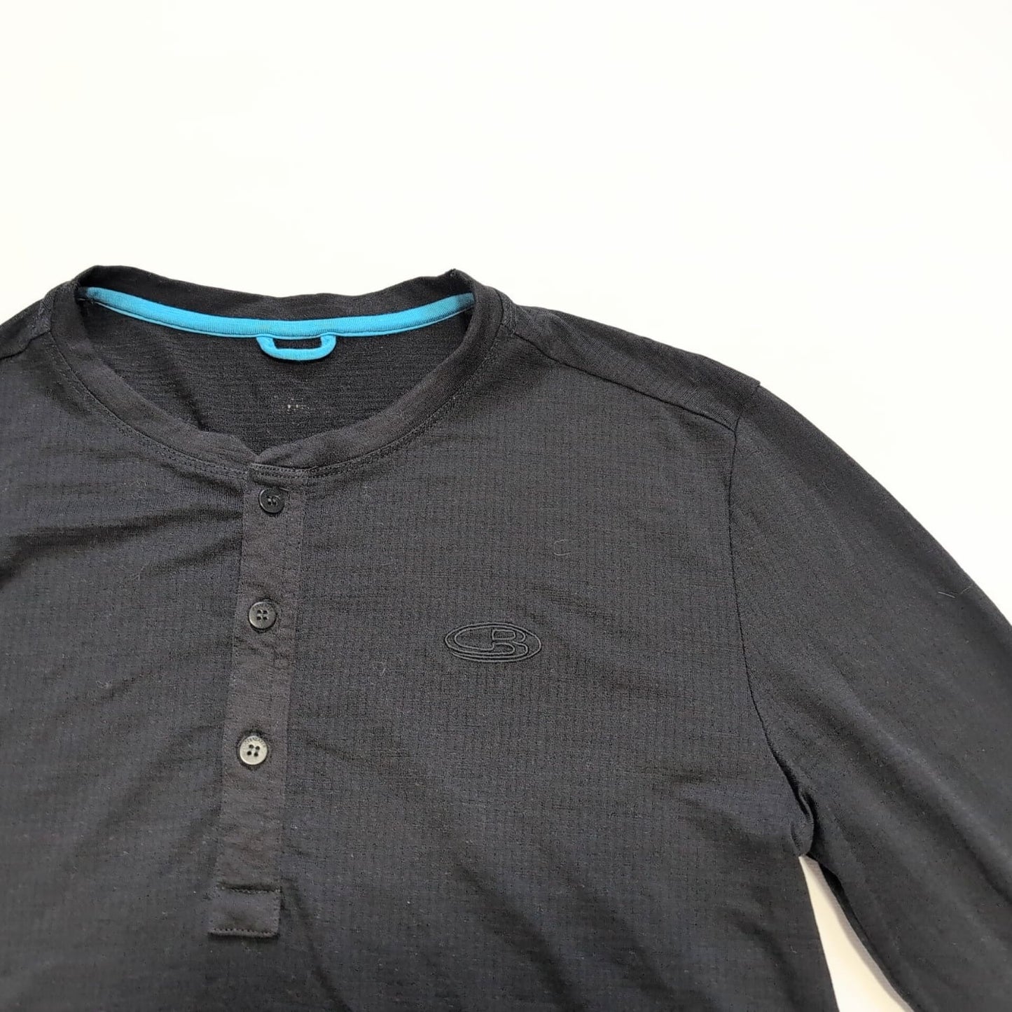 Merino Longsleeve von Icebreaker (M Herren) Langarmshirt schwarz