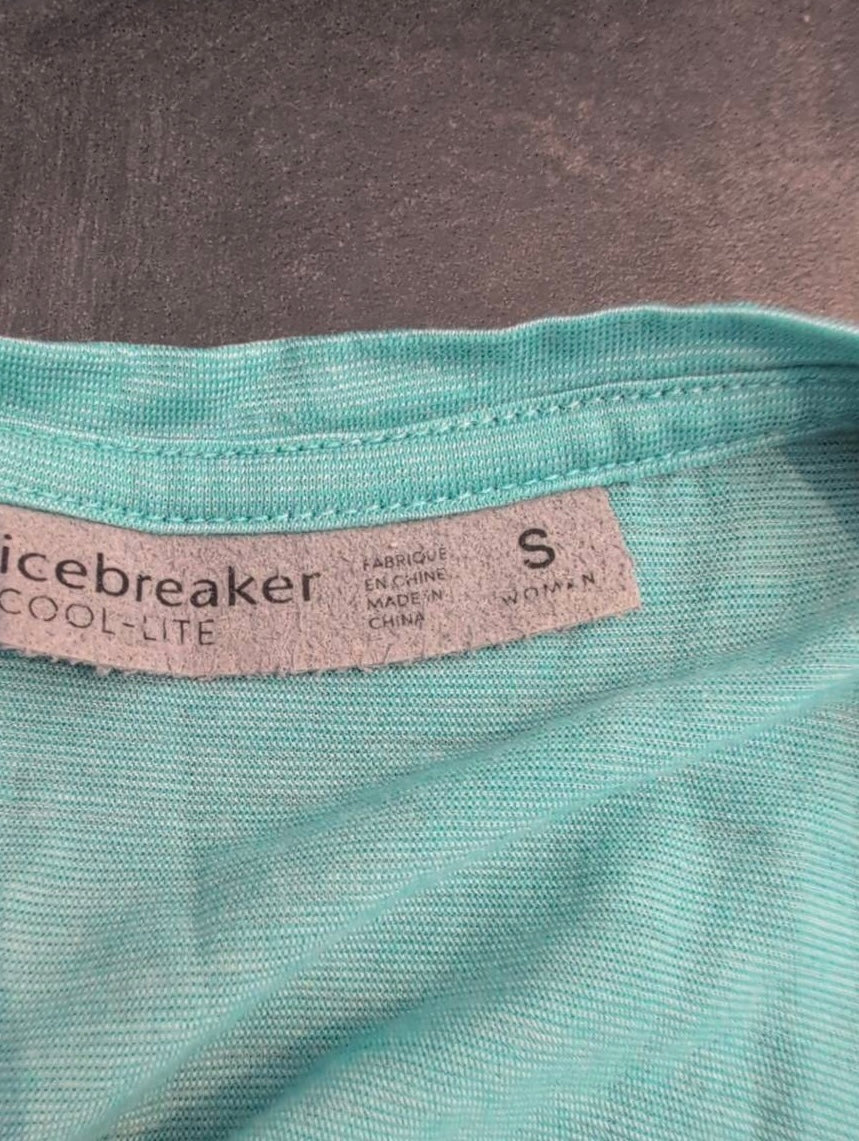 Longsleeve Icebreaker Merino (S Damen) türkis blau