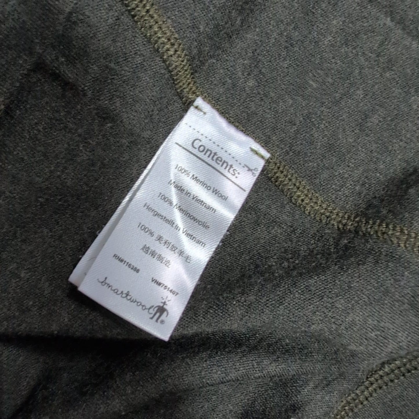 Merino Zip Longsleeve von Smartwool (S Herren) Baselayer grün