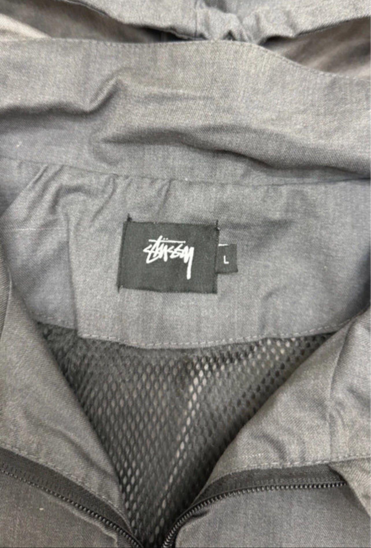 Waterproof Jacke von Stüssy (L Herren ) dunkelgrau