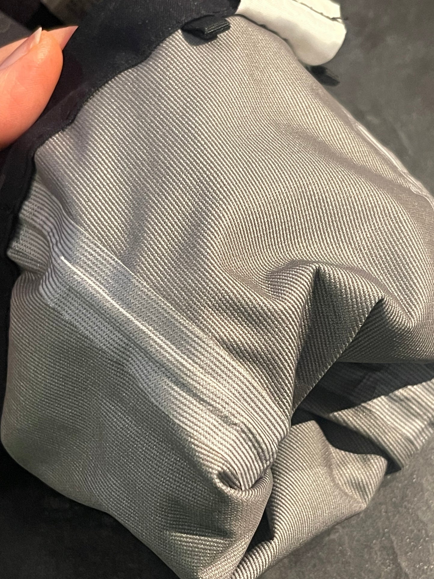 Überzieh- Handschuhe L von Mammut Hardshell schwarz