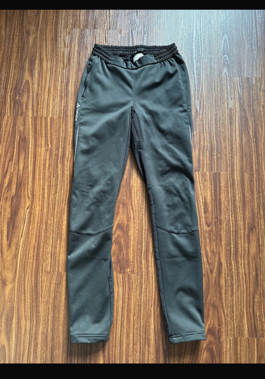 Elastische Hose von Vaude (S bis M : 38 Damen) Softshell schwarz