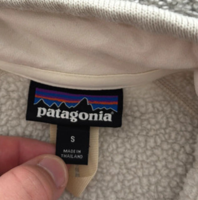 Patagonia Fleece Jacke (S Damen) Better Sweater creme