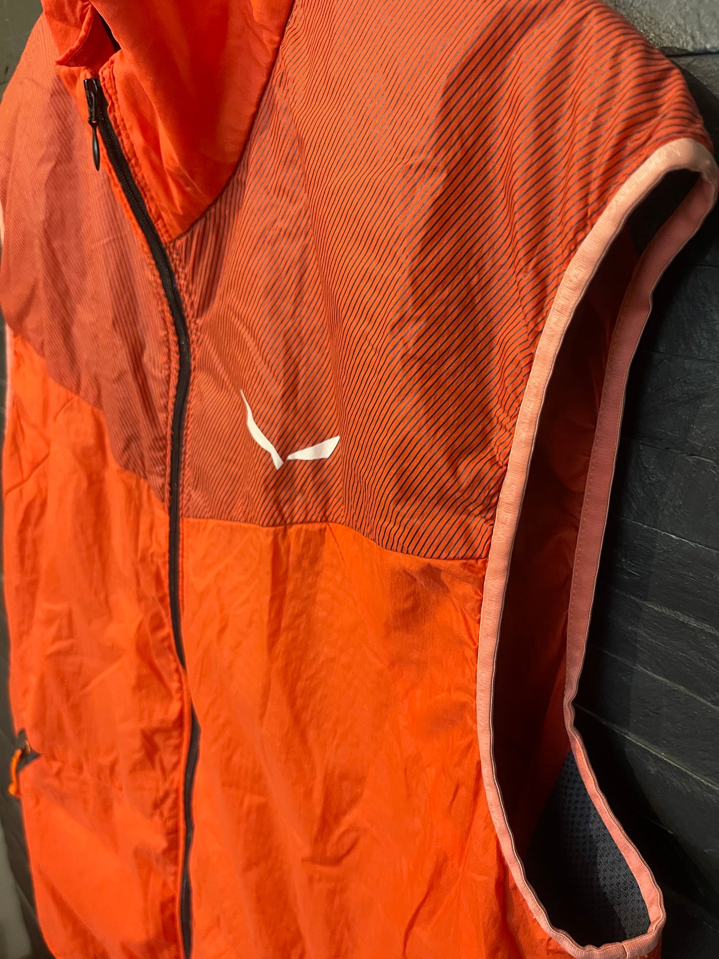 Hybride Lauf Weste von Salewa (XL Herren) orange