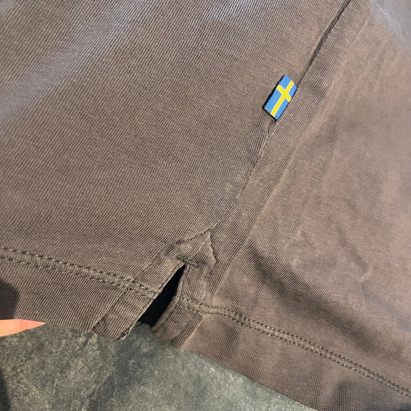 T-Shirt von Fjällräven (L Herren) pure Baumwolle braun