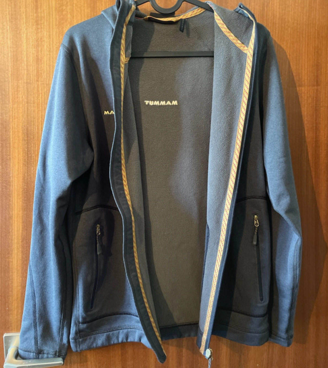 Fleece Jacke von Mammut Zermatt (S Herren) Sweatshirt Hoodie dunkelgrau