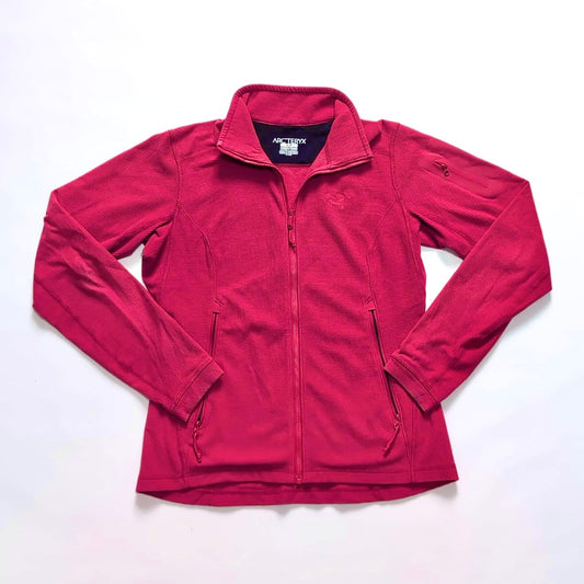 Jacke von Arcteryx (S Damen) Waffel Fleece Sweatshirt Magenta
