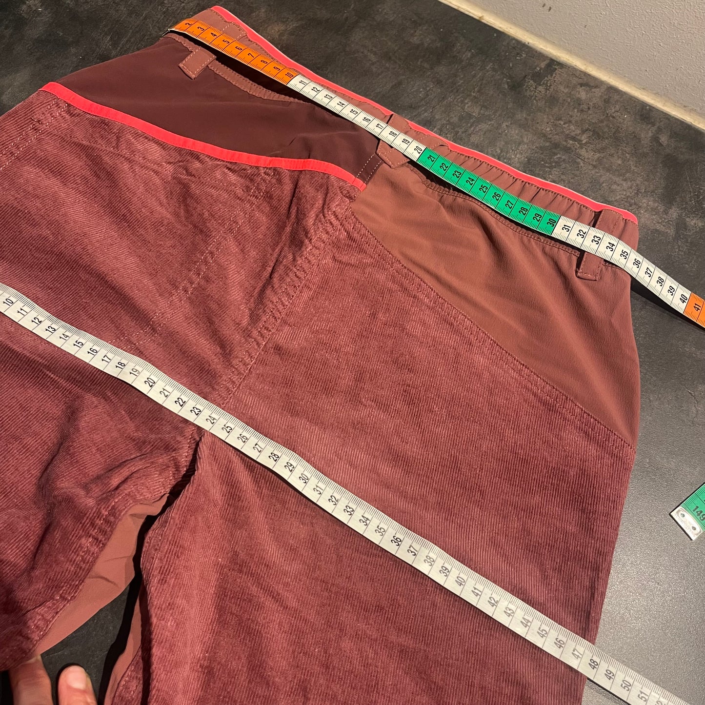 Trekking Hose von Ortovox mit Merino (S Damen) Cord beerenfarbig