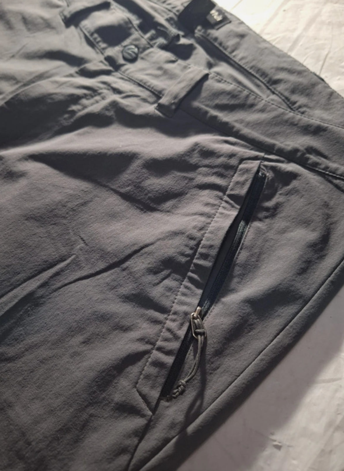 Leichte Outdoor Hose von Schöffel (XL Herren) grau