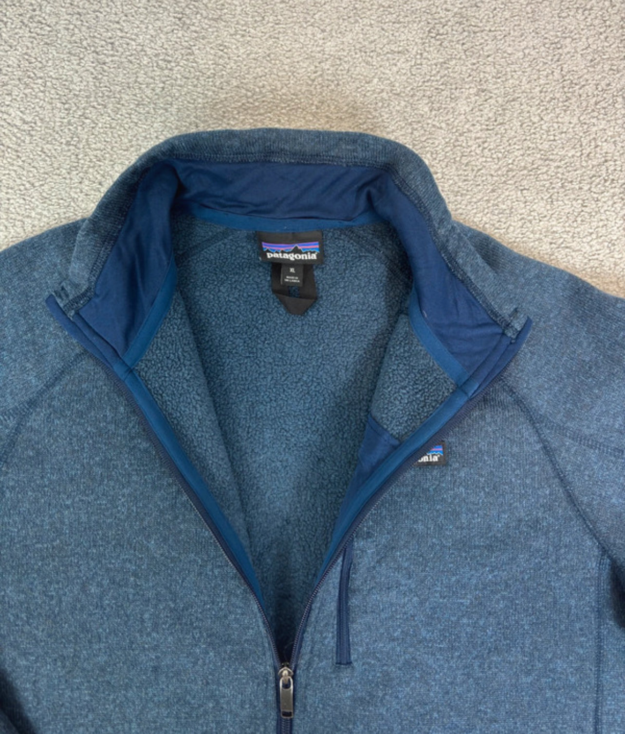 Fleece Jacke Patagonia (XXL Herren) Better Fleece blau