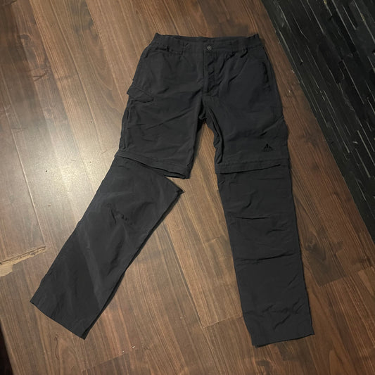 Zip Off Hose von Vaude (Herren M: 48) 2in1 Trekkinghose Anthrazit