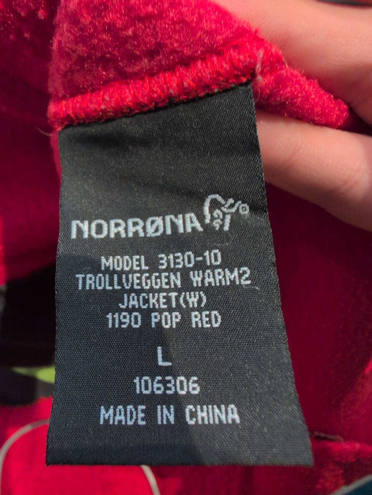 Pile Fleece Jacke von Norrøna (L Damen) Teddy pink - wanderlich.com