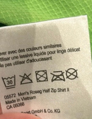 1/3 Zip T-Shirt (L Herren) von Vaude grün