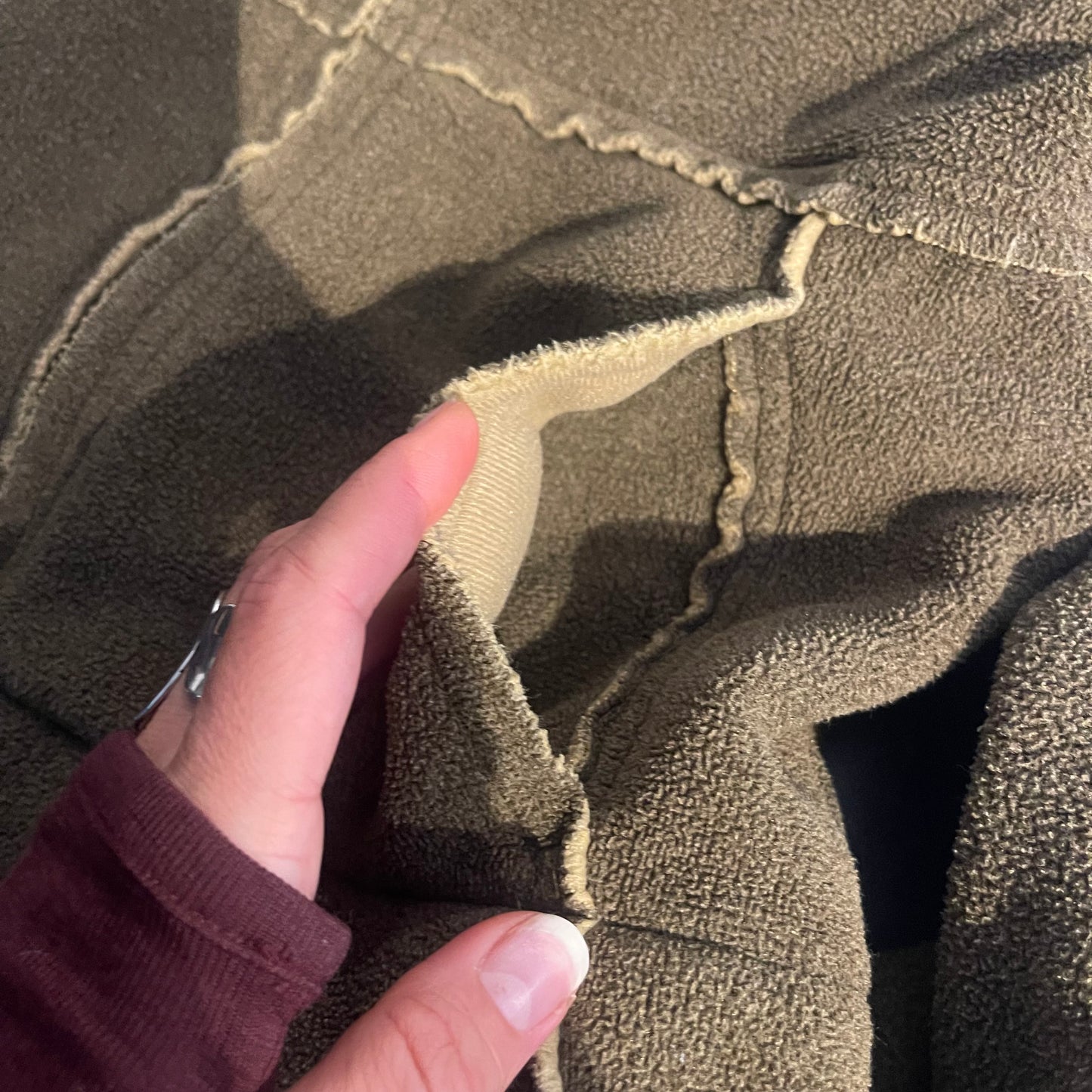 Vaude Retro Pile Jacke (Damen S) Fleecejacke braun