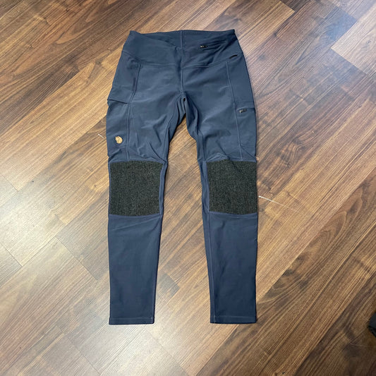 Elastische Hose von Fjällräven (L / 40 Damen) Trail Tights dunkelblau