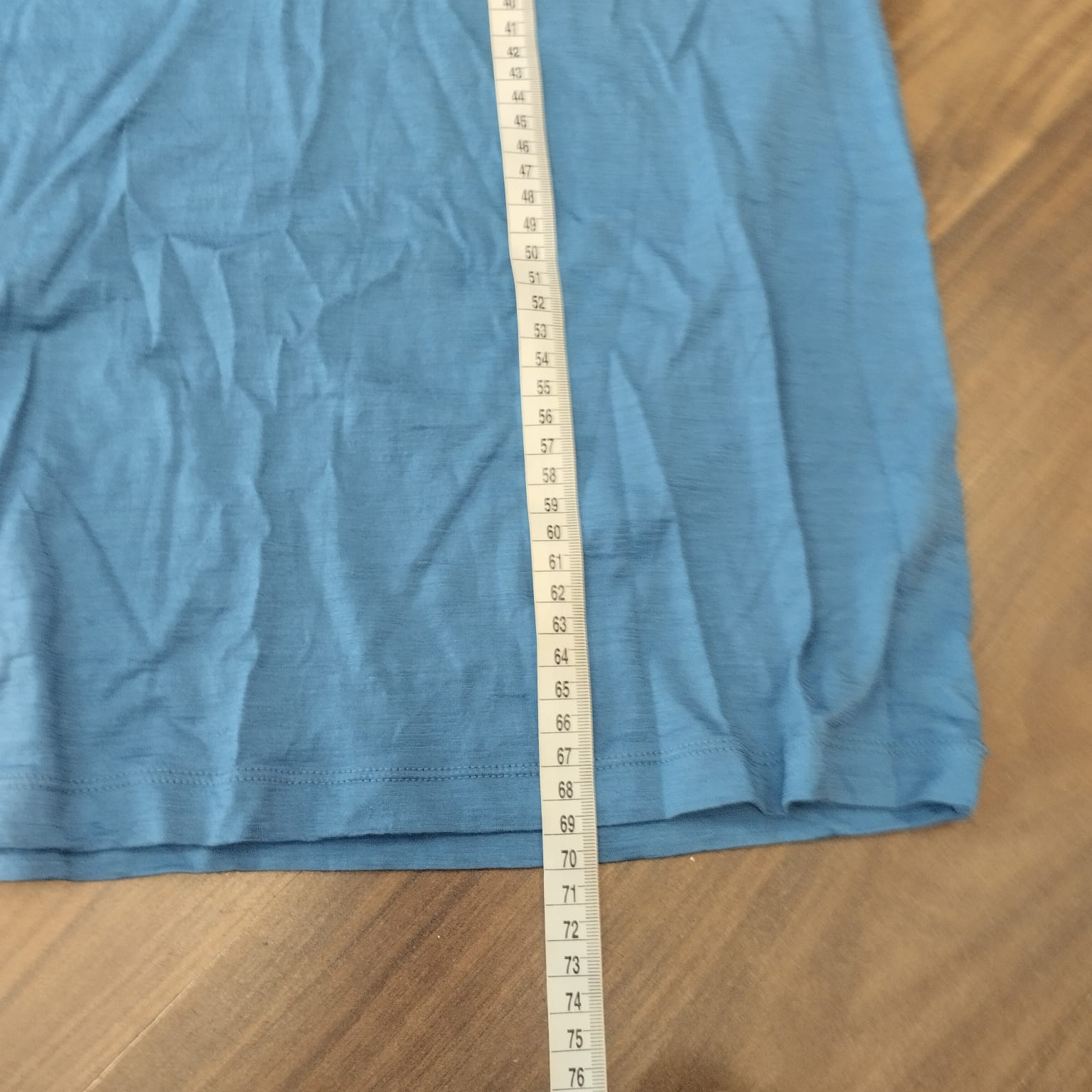 100% Merino T-Shirt von Icebreaker (XL Herren) blau Print Waschbär - wanderlich.com