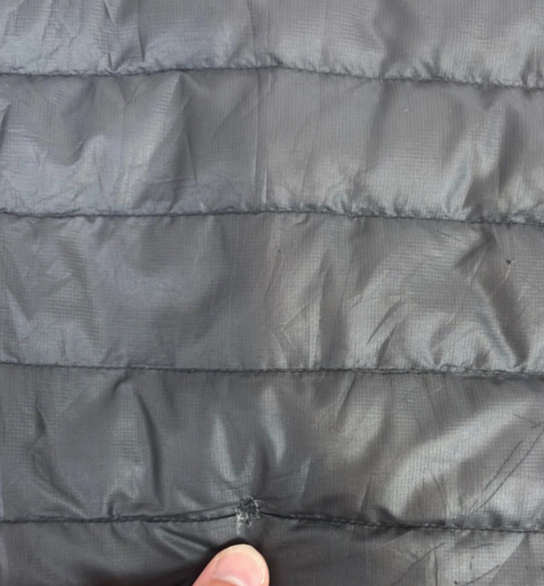 Patagonia leichte Daunen Jacke (Herren L) schwarz