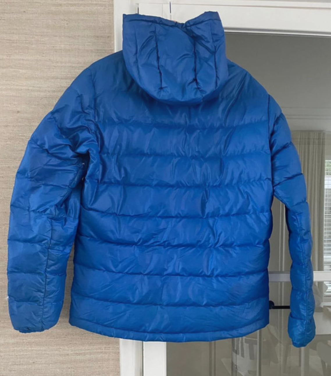 Daunen Jacke von Patagonia (M Herren ) blau mit Kapuze