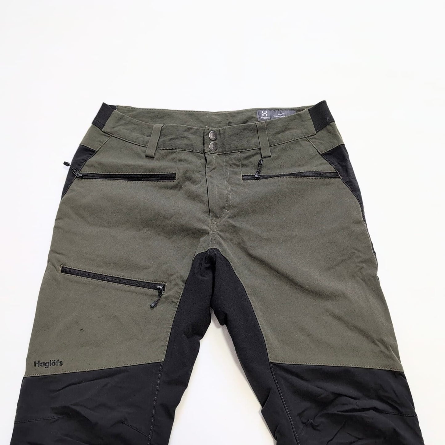 Touren Hose von Haglöfs (M Herren) grau schwarz