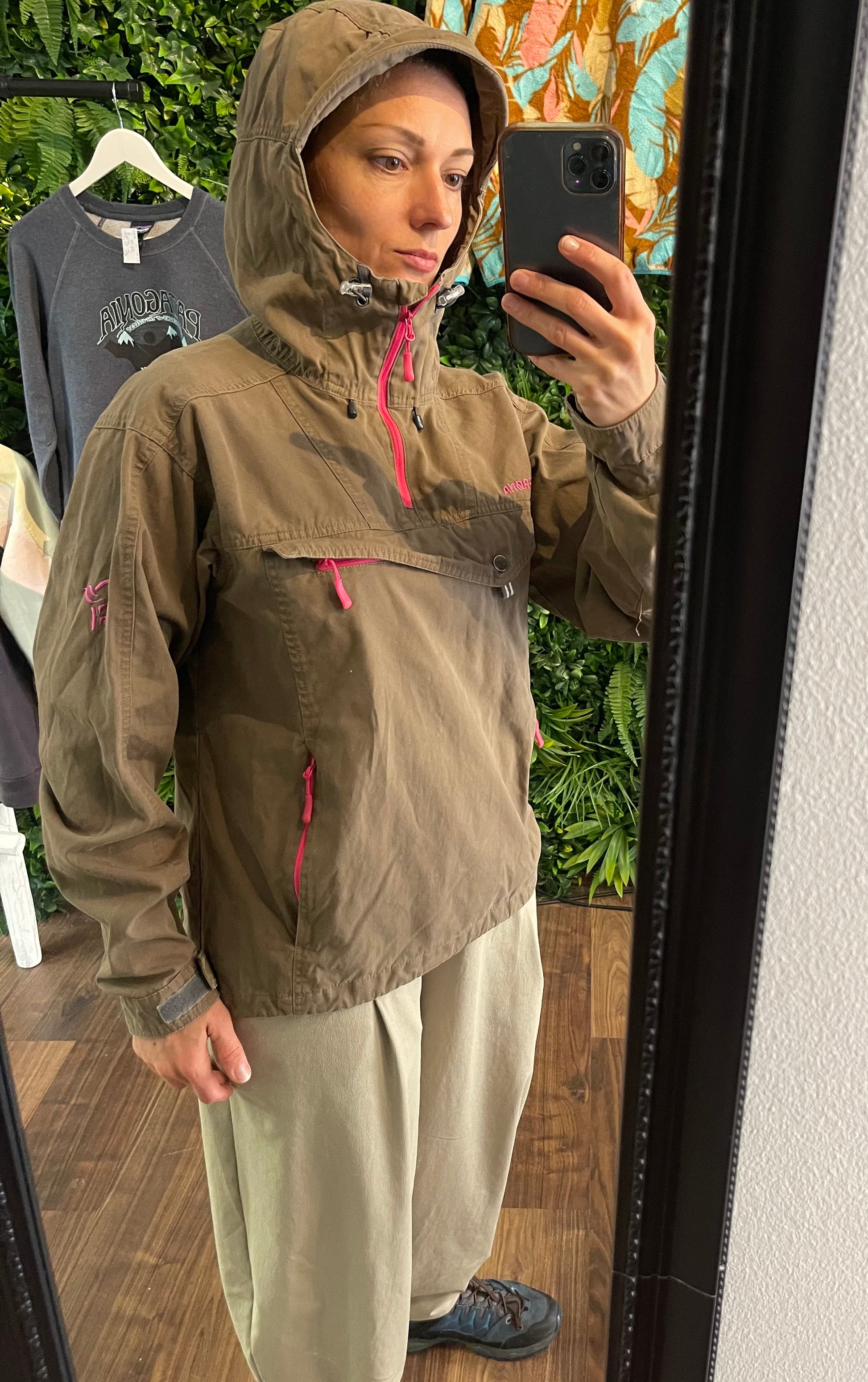 Schlupf Jacke von Norrøna (M Damen) Baumwolle wasserfest braun - wanderlich.com