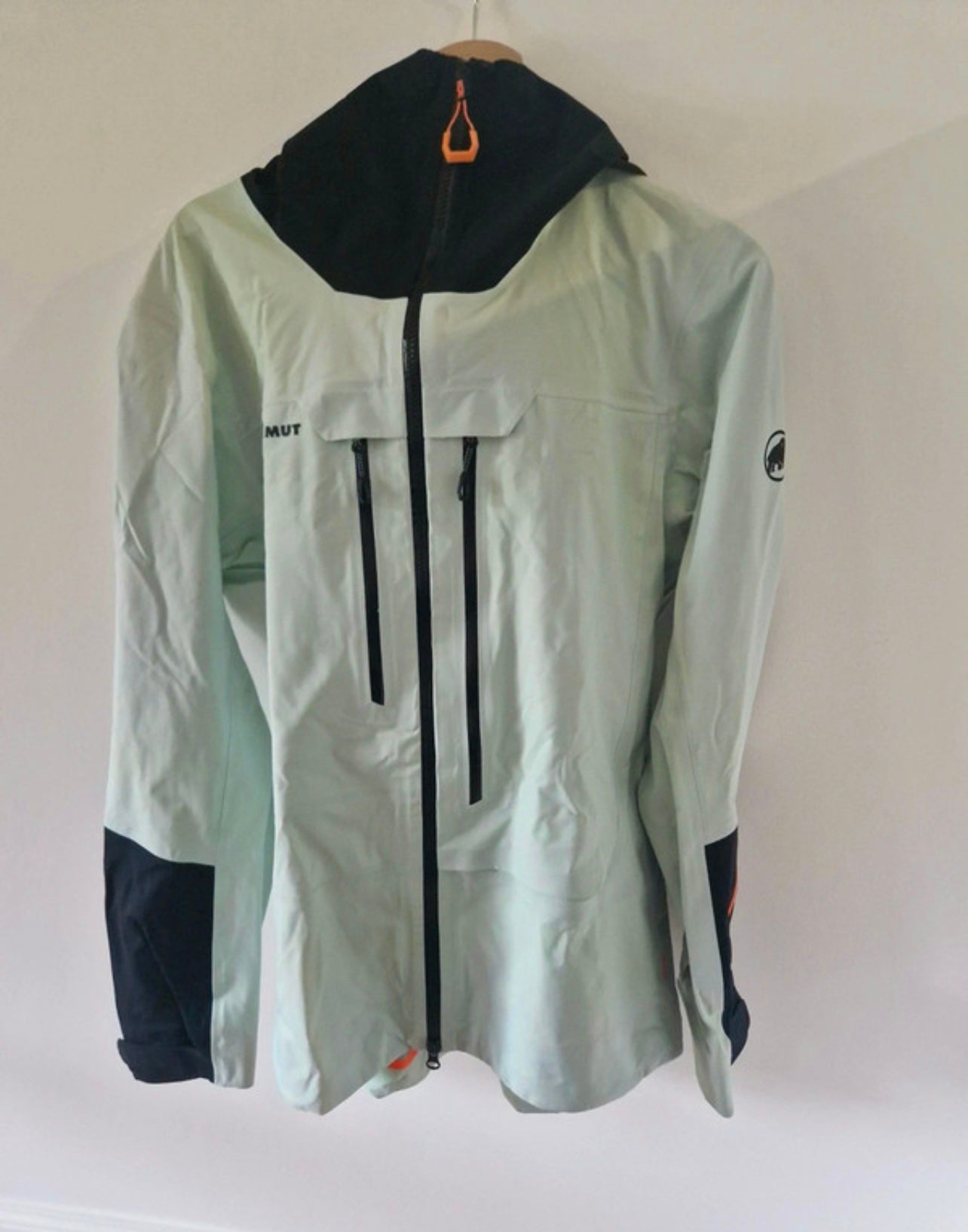 Alpine Jacke von Mammut (S Herren) mintgrün schwarz
