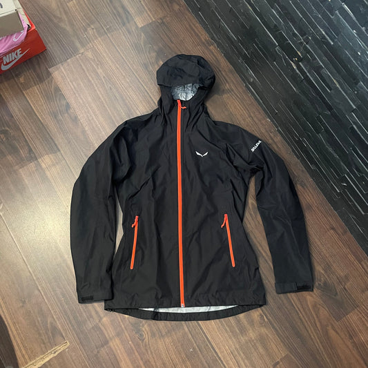 Regen Jacke von Salewa (L Damen) Hardshell schwarz