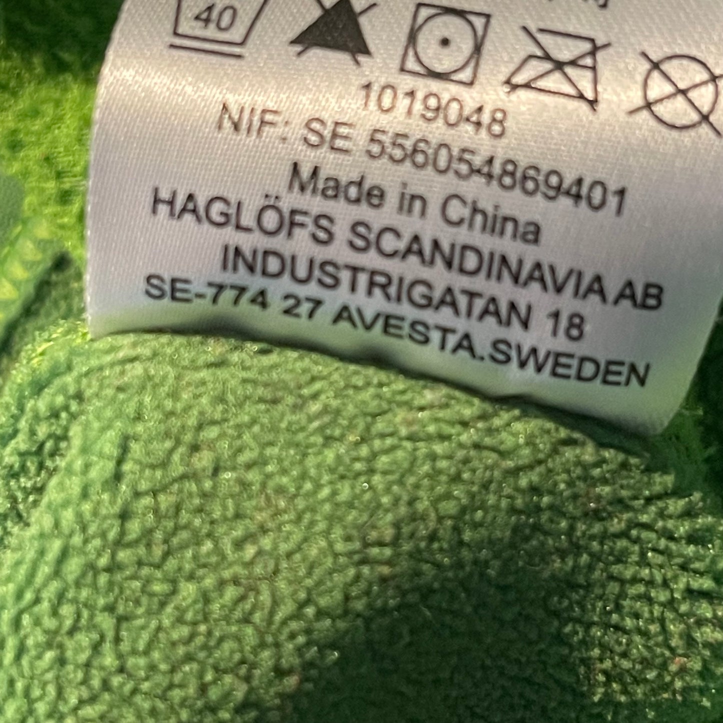 Fleece Jacke von Haglöfs (L Herren) Polartec grün