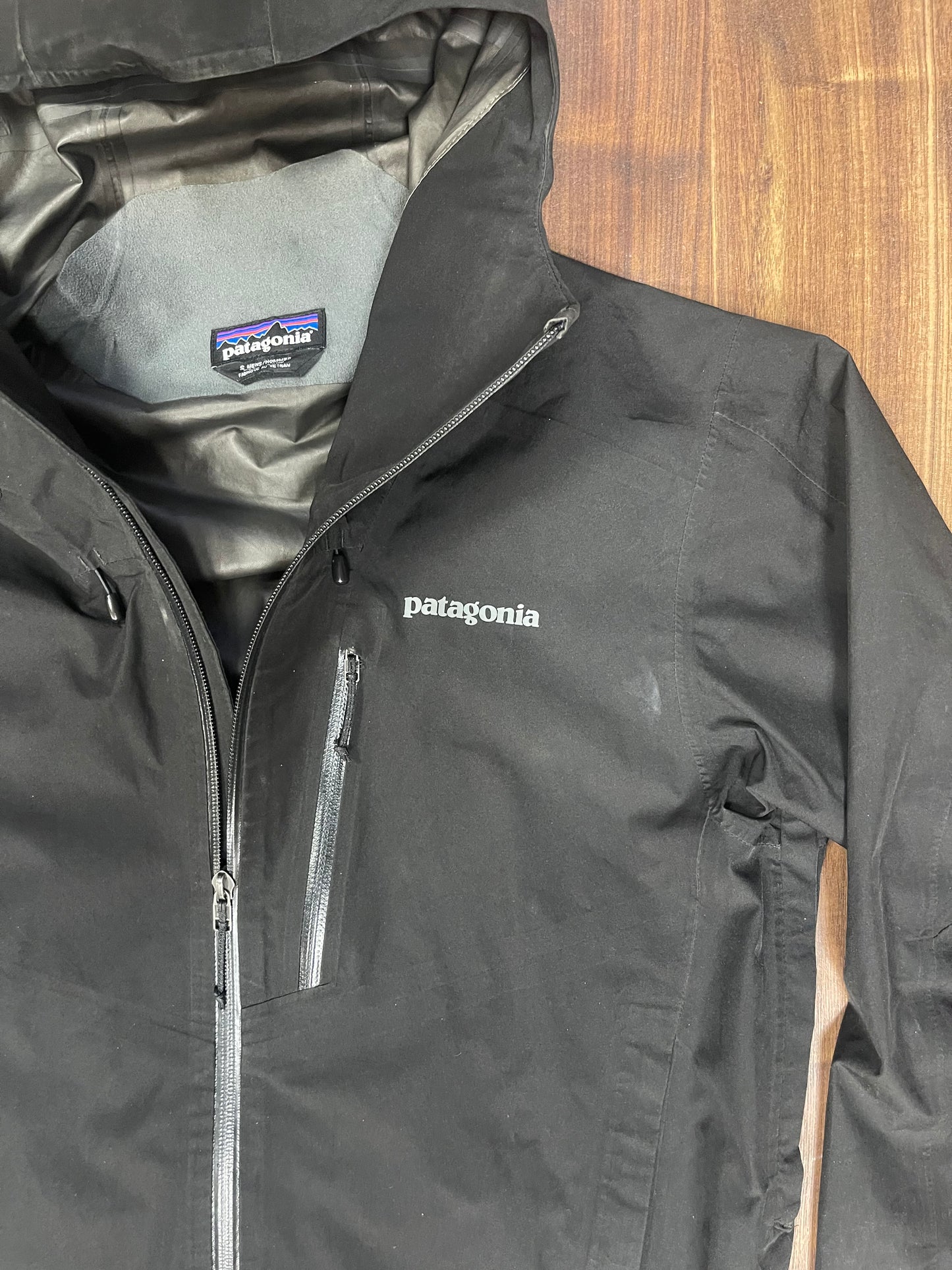 Hardshell Patagonia Jacke (M Herren) Goretex schwarz
