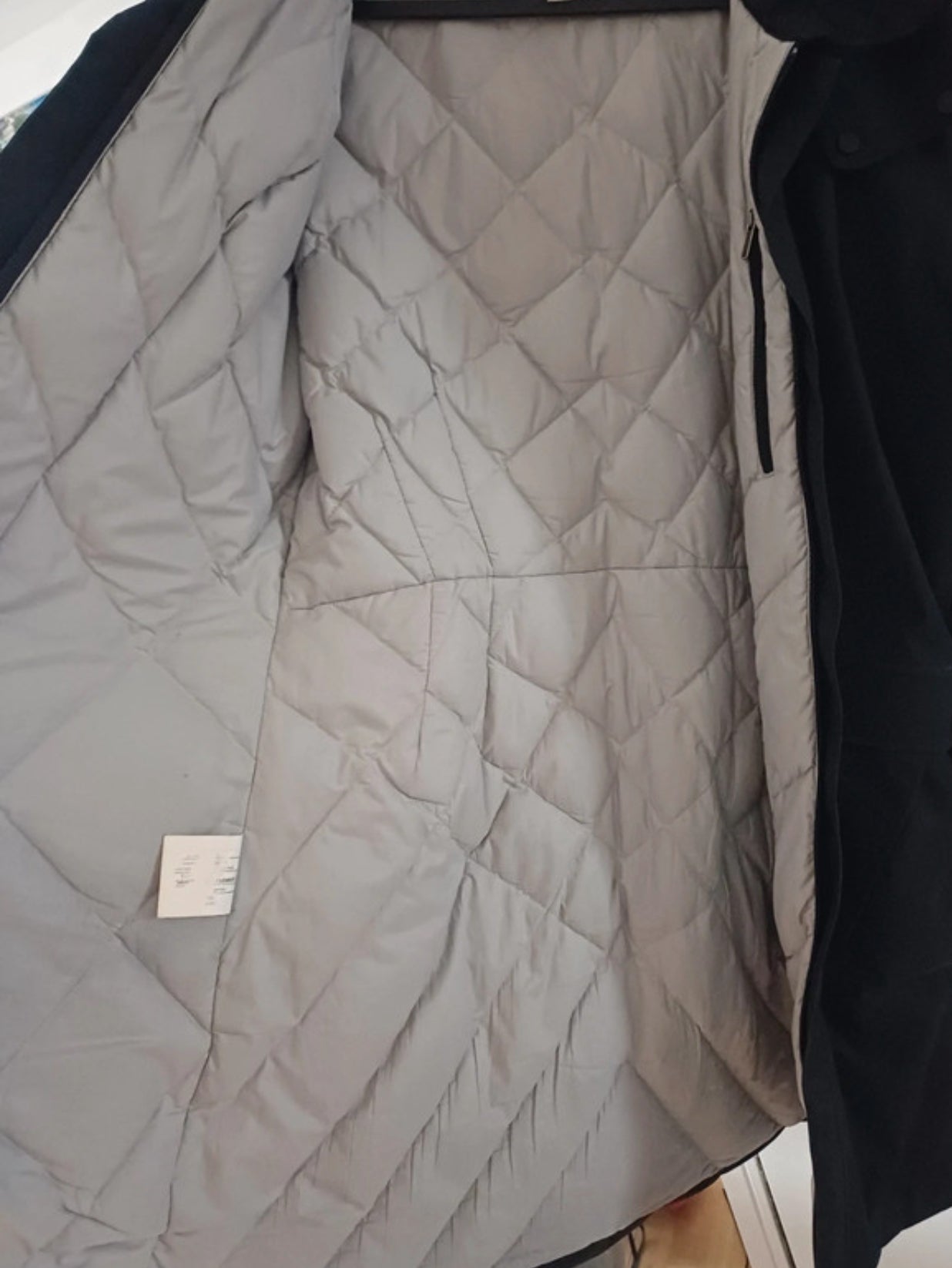 Daunen Winterparka Patagonia (M Damen) Mantel wasserdicht schwarz