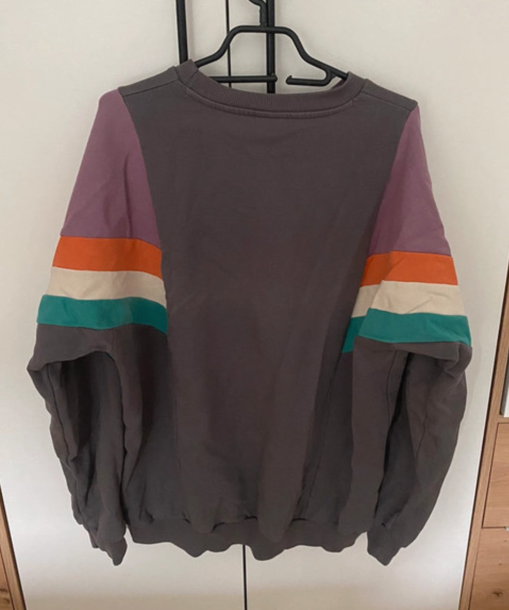 Kaotiko Pullover XL / XXL grau bunt