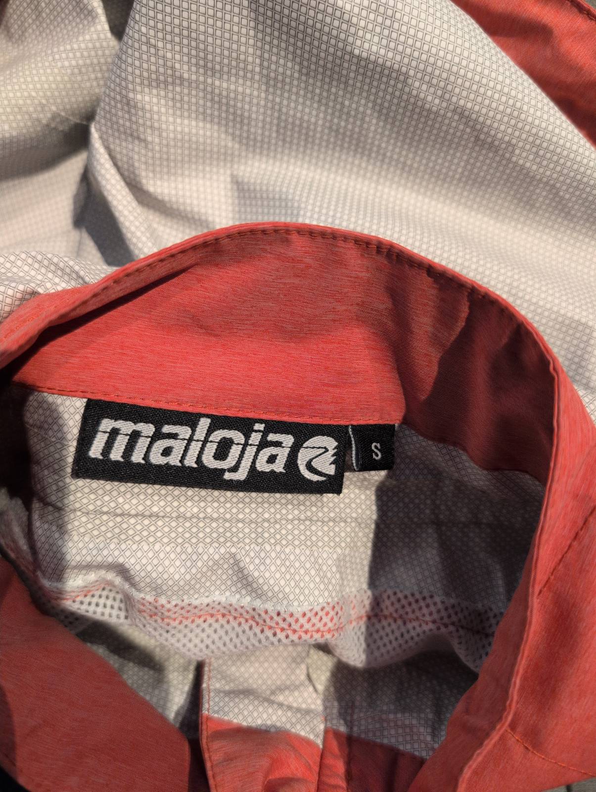 Hardshell Jacke von Maloja (S Damen) grau rot gelb