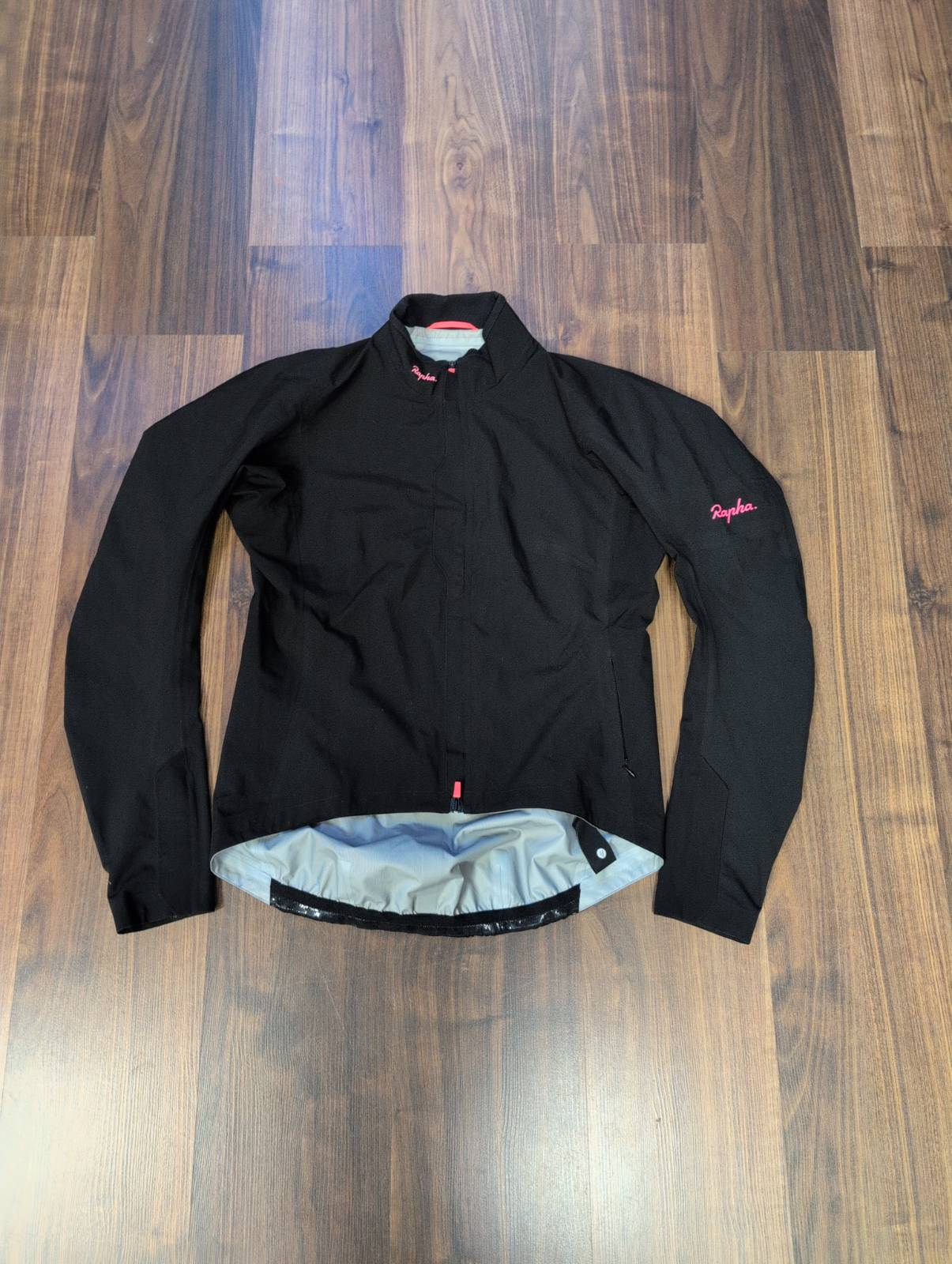 Rad Regen Jacke von Rapha (XL Damen / M Herren) Hardshell schwarz - wanderlich.com