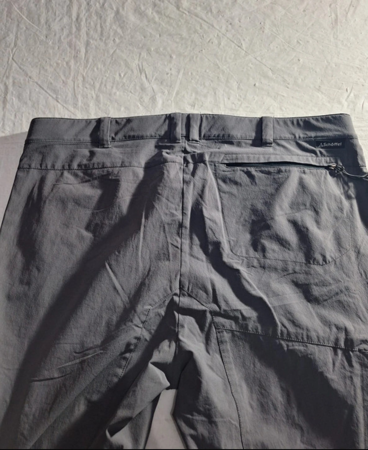 Leichte Outdoor Hose von Schöffel (XL Herren) grau