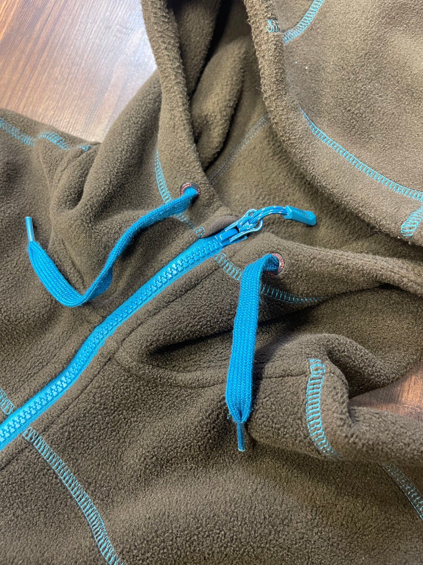 Fleece Jacke von Mammut (L Herren) Kapuzenjacke braun