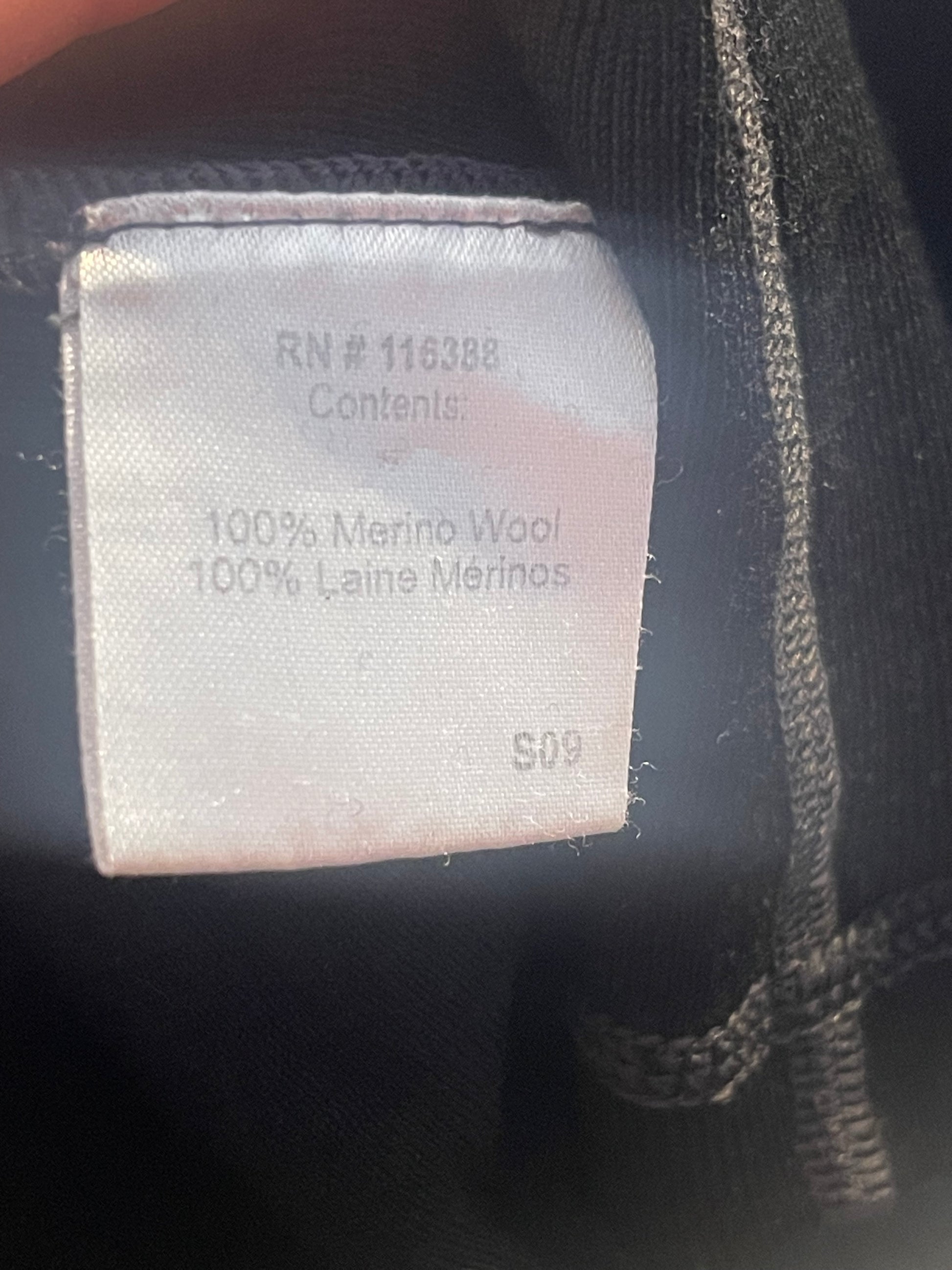 T-Shirt pure Merino Smartwool (L Herren) Baselayer schwarz - wanderlich.com