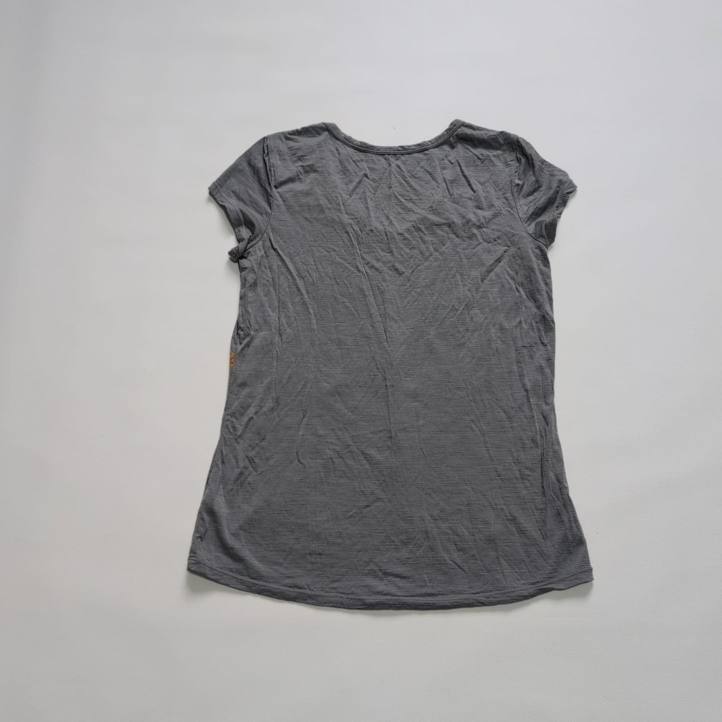 T-Shirt von Icebreaker Merino (L Damen) grau Print